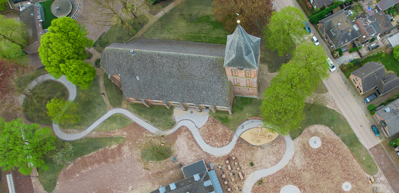 IJsselplein dronebeeld