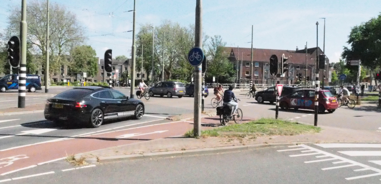 Kruistpunt Kalverbos in Delft