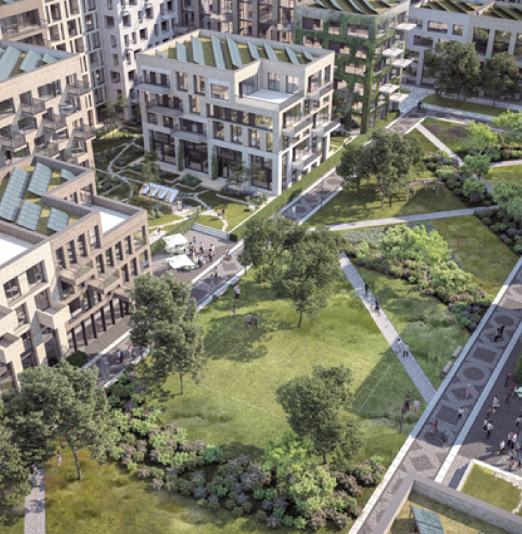 Cartesiusdriehoek Utrecht (bron: MRP & Ballast Nedam Development)