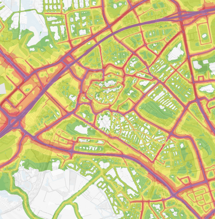 Inzicht in de geluidsbelasting van wegen in Zwolle