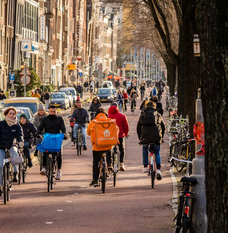 Fietsstromen beïnvloeden