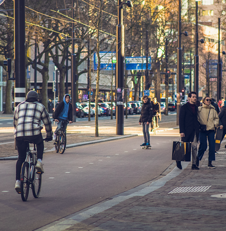 Deelmobiliteit in stationsgebied