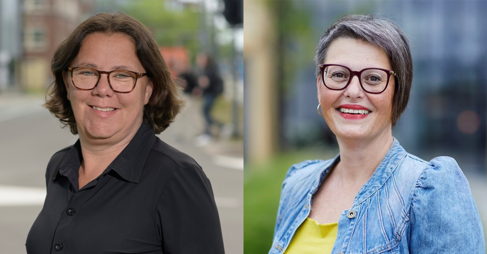 Marie-José en Saskia