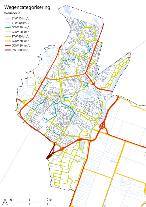 Wegencategorisering Wensbeeld Alkmaar