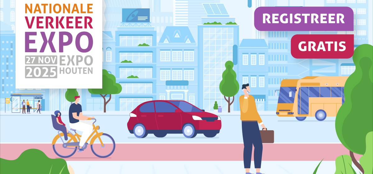 Banner beurs Verkeerexpo