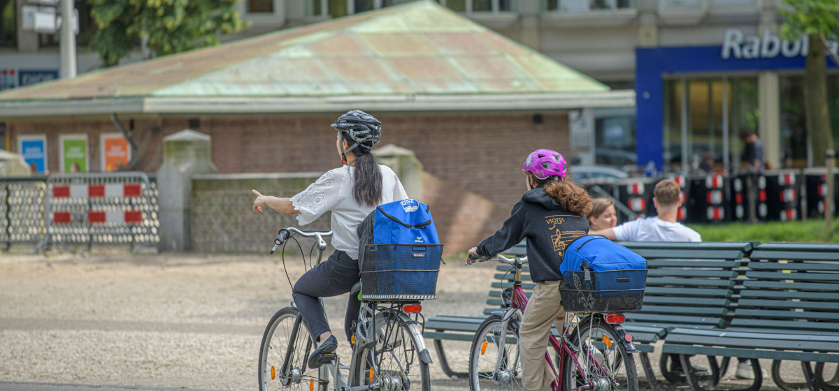 Fietsen Den Haag helm