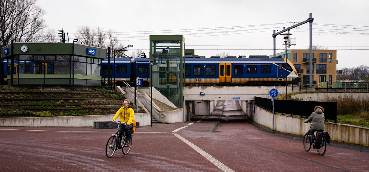 Deelmobiliteit in stationsgebied