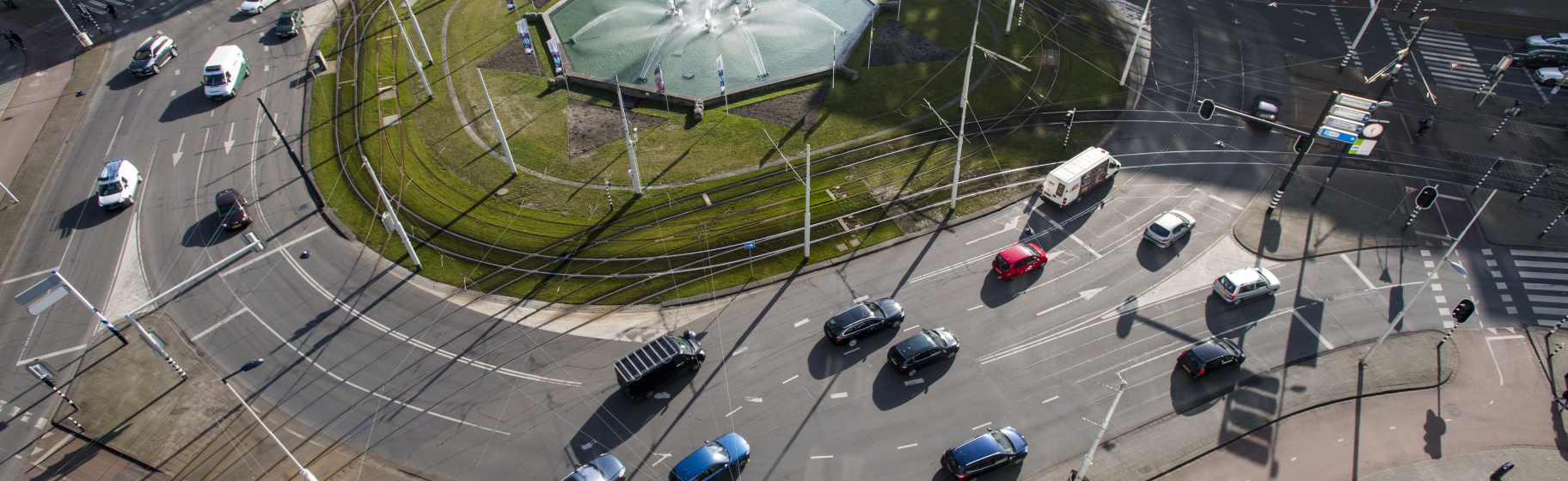 Kruispunt en rotonde Rotterdam
