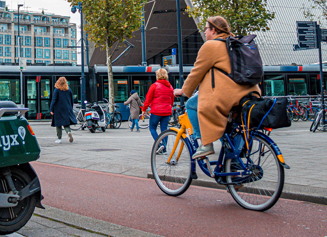 Verschillende duurzame mobiliteiten