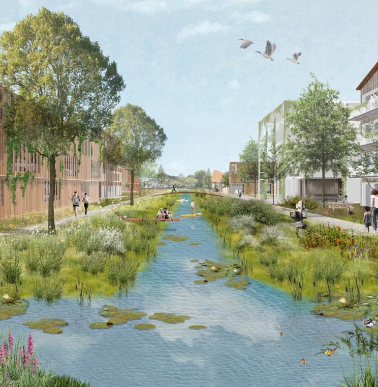 Lincolnpark schets (bron Poswad Maxwan)