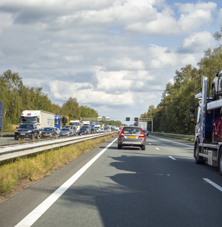 Snelweg bij Eindhoven