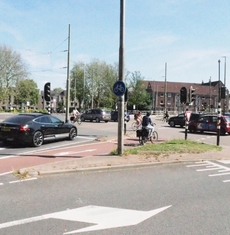 Kruistpunt Kalverbos in Delft