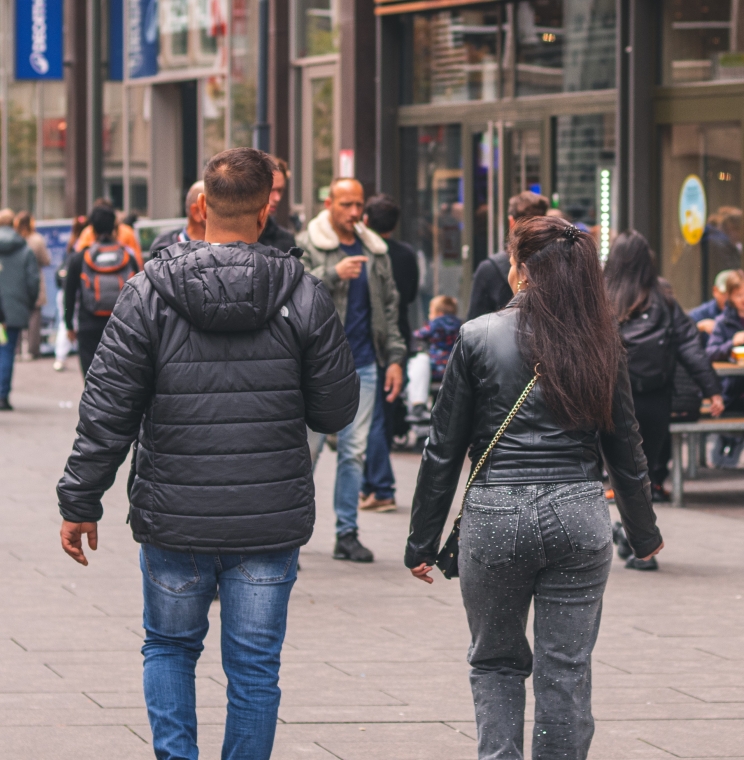 Lopen in de stad