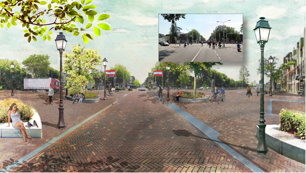 Versimpeling van het Kleiwegplein zorgt voor een aantrekkelijkere inrichting