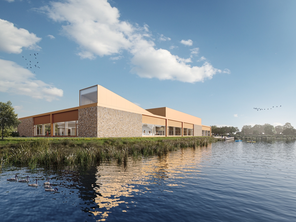 Impressie nieuwe zwembad Vriezenveen