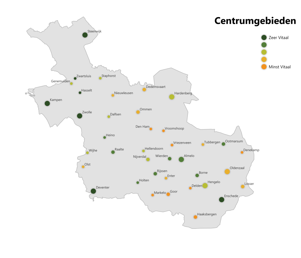 Centrumgebieden Overijssel totaal