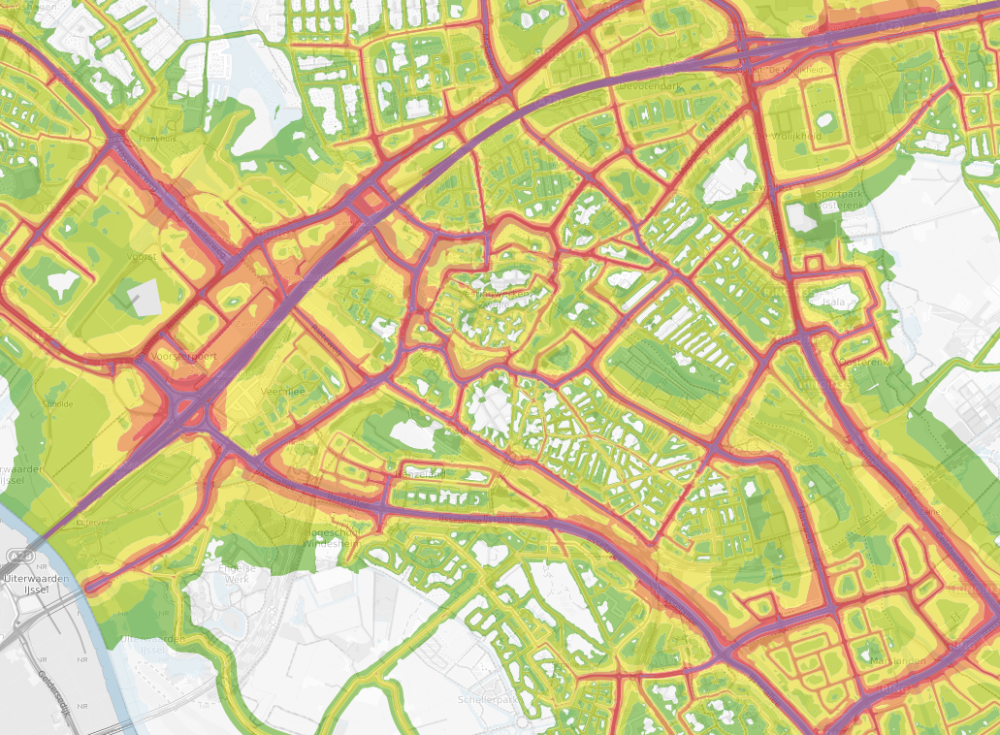 Inzicht in de geluidsbelasting van wegen in Zwolle