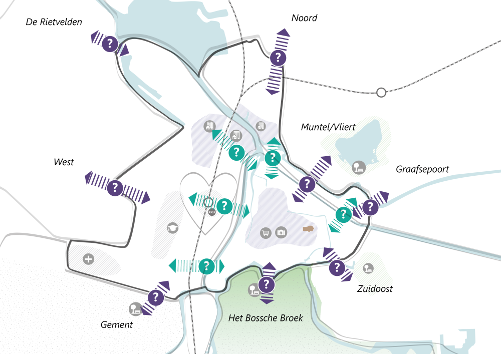 Uitbreiding brede binnenstad Den Bosch