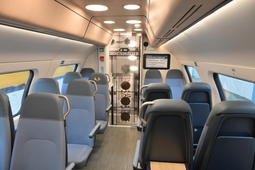 Interieur nieuwe NS-trein