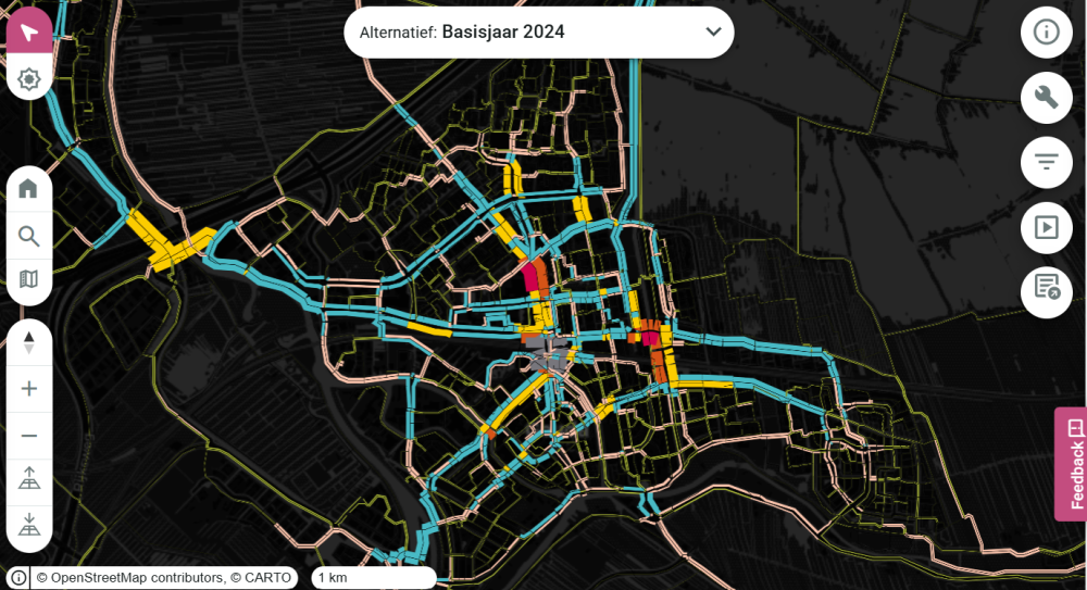 Verkeersmodel Midden Holland fiets