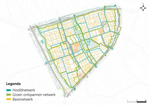 Voetgangersnetwerk Paddepoel, Selwerd en Tuinwijk