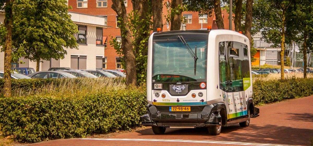 Zelfrijdende shuttles