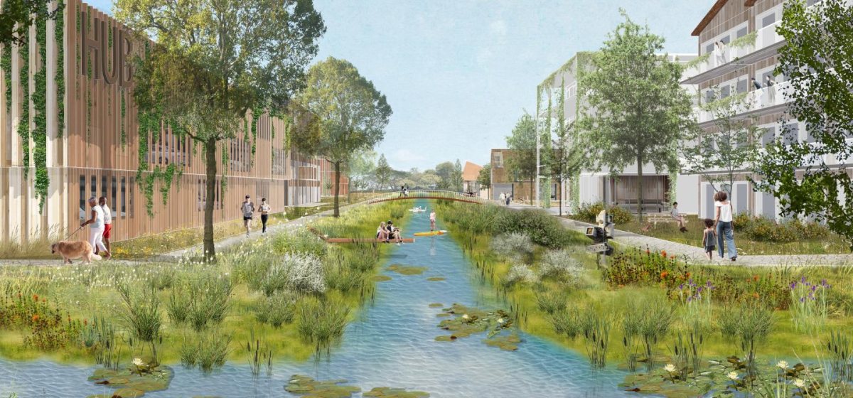 Lincolnpark schets (bron Poswad Maxwan)