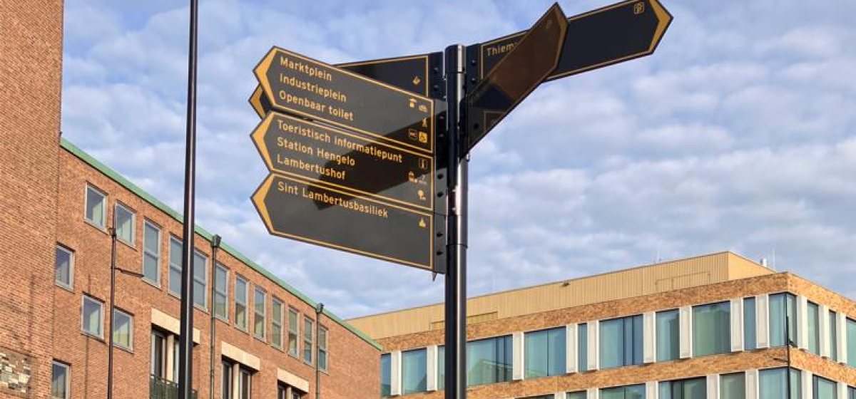 bewegwijzering Hengelo