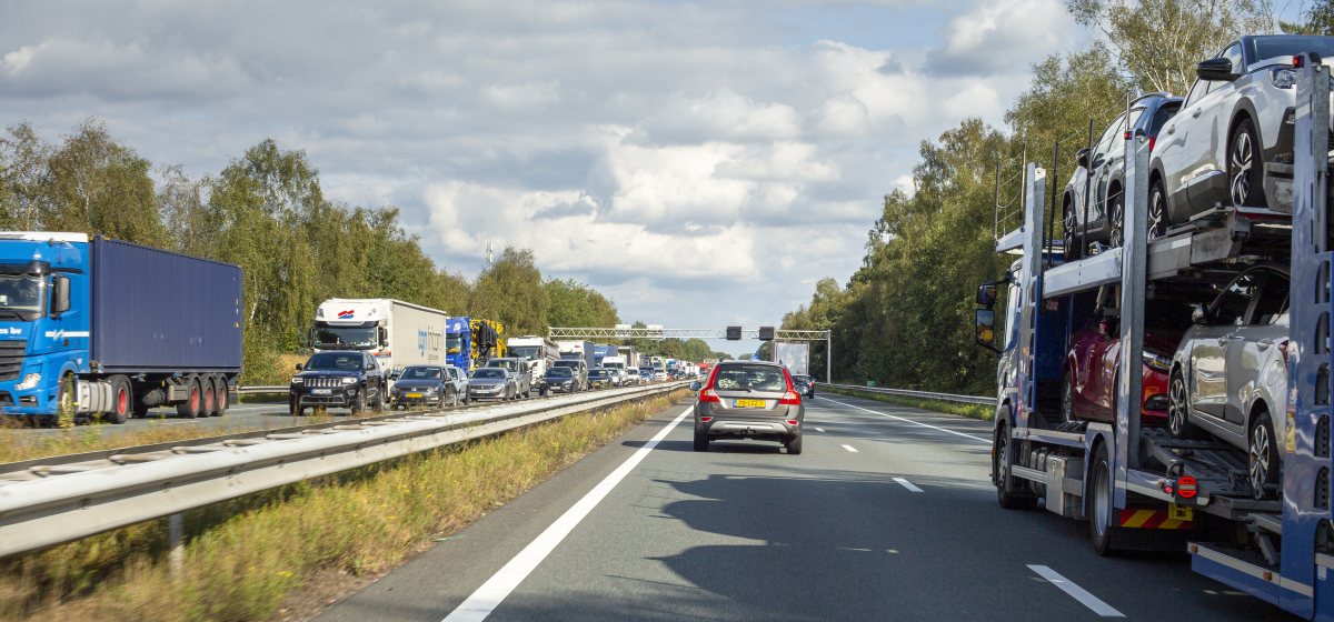 Snelweg bij Eindhoven