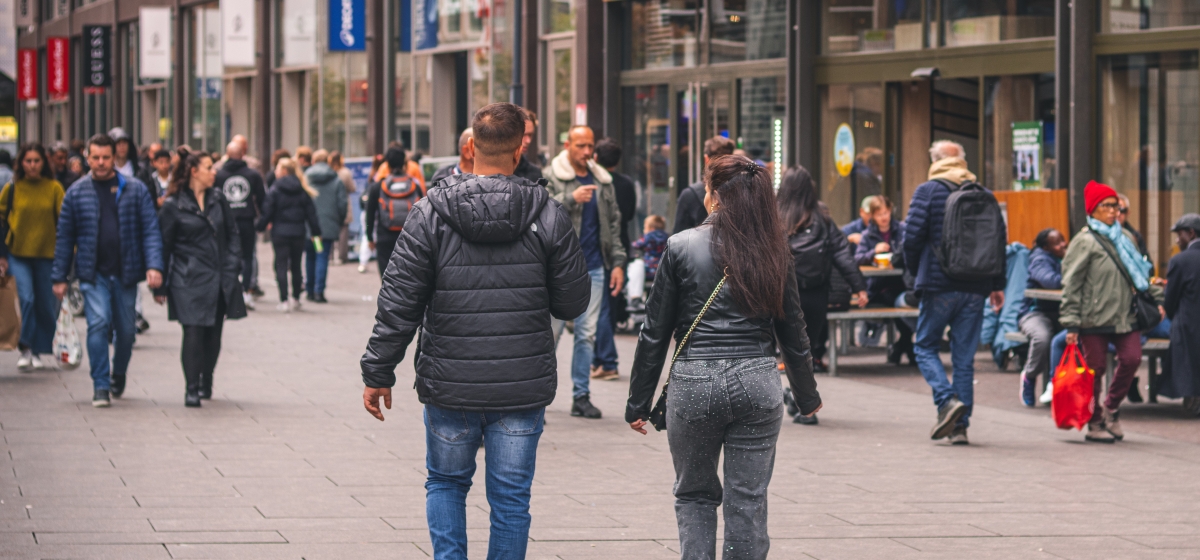 Lopen in de stad