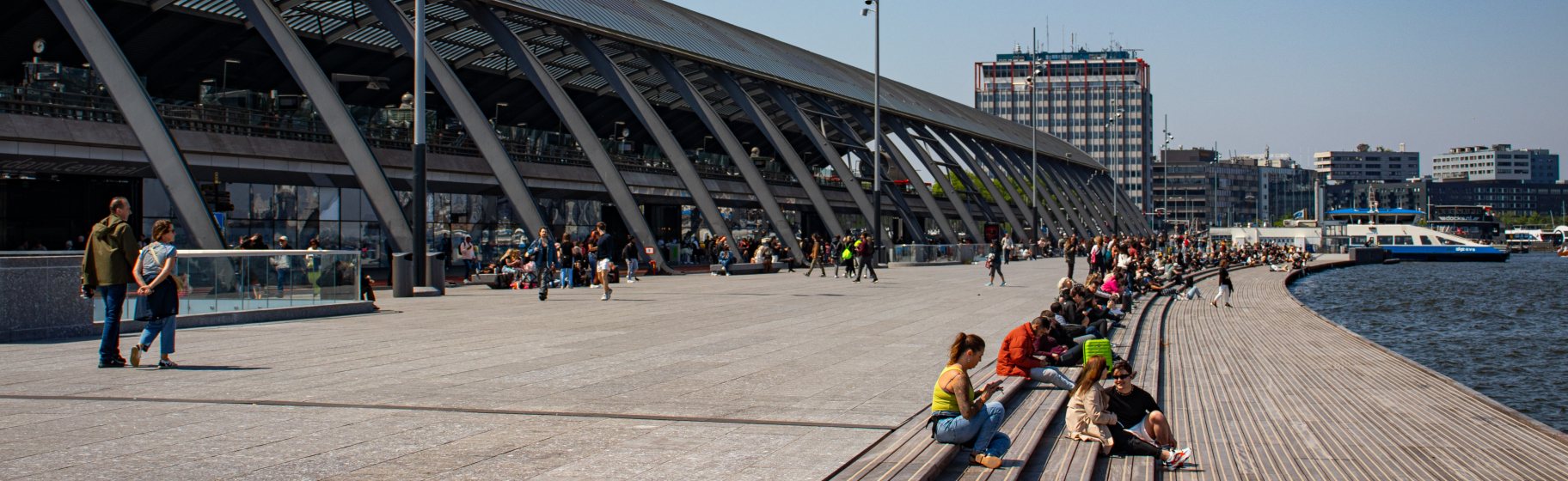 Beleving stationsgebied Amsterdam Centraal