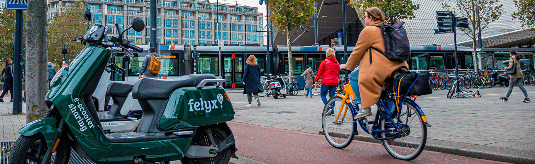Verschillende duurzame mobiliteiten